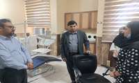 بررسی عملکرد حوزه بهداشت بندرلنگه با حضور معاون بهداشتی دانشگاه علوم پزشکی هرمزگان در بندرلنگه