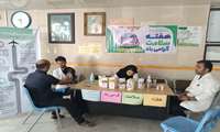 غربالگری رایگان دیابت و فشارخون در بیمارستان شهدا بندرلنگه 