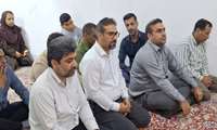 جشن عید غدیر با تجلیل از سادات در شبکه بهداشت و درمان بندرلنگه برگزار شد