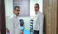 رئیس دانشکده علوم پزشکی غرب هرمزگان از مرکز بیلی بازدید کرد