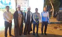 حضور فعال تیم بهداشت و درمان غرب هرمزگان در تجمعات و نمایش اقتدار  